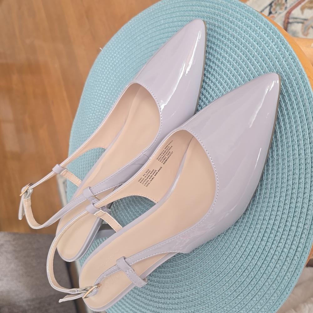 APT.9 BRAND WOMEN'S LAVENDAR DRESSY STRAPPY HEELS SIZE 9.5